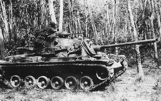 M48A3 tank in Vietnam Dwight Johnson