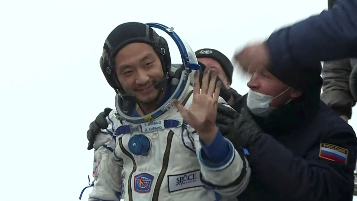 Return Of Russian Cosmonaut, Two Japanese From ISS Caps Banner Year For ...