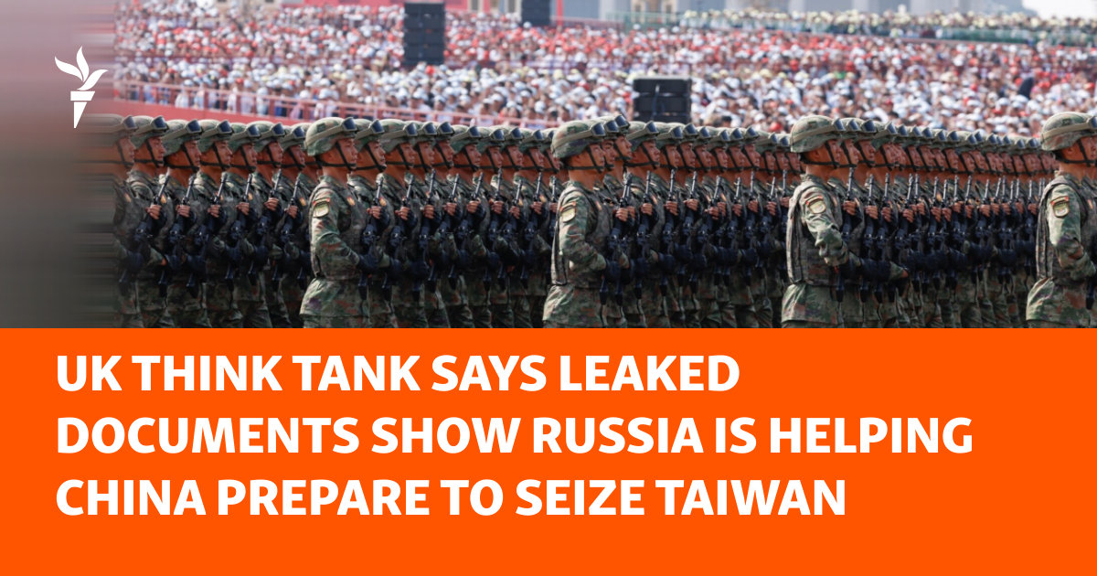 UK Think Tank Says Leaked Documents Show Russia Is Helping China