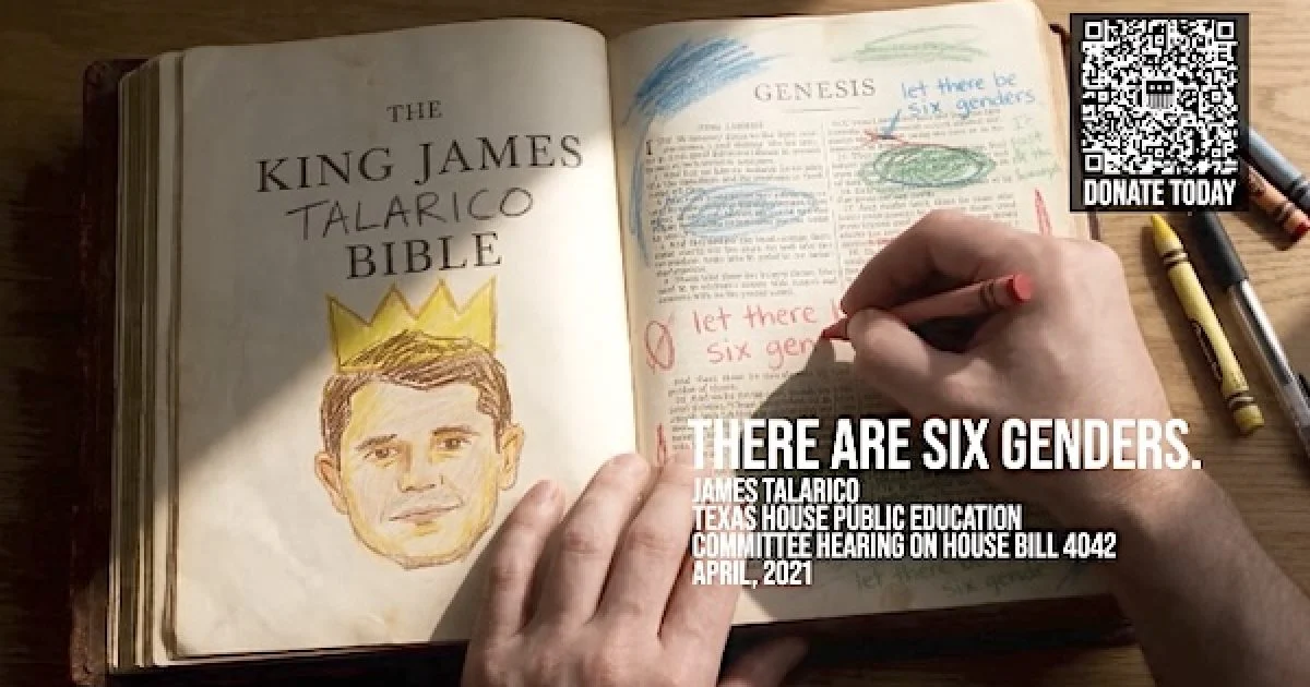 ‘Twisted': Watch King James Bible become ‘King James Talarico Bible' in new Ken Paxton ad * WorldNetDaily * by Joe Kovacs